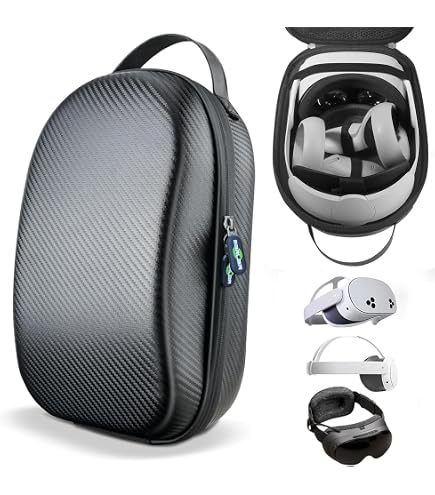 Amazon.com: VR Carrying Case Compatible with Meta Quest 3S/Quest 3